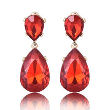 Load image into Gallery viewer, Crystal Drop Earrings